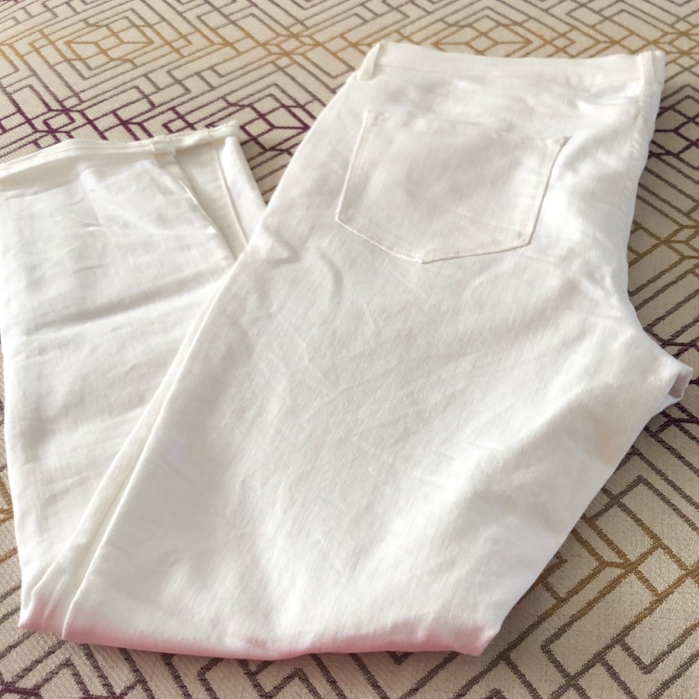 White jeans